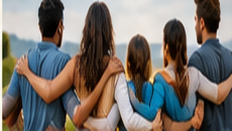People standing together